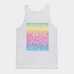 Legends Only Soundboard (Rainbow) Tank Top